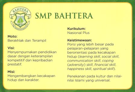 Profil SMP Bahtera